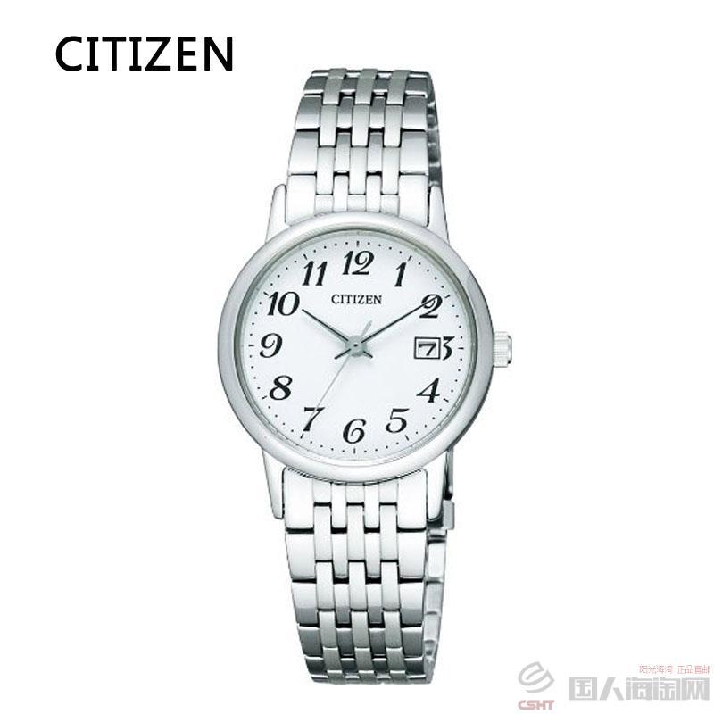 日本进口情侣腕表-西铁城CITIZEN 光动能情侣表 女款EW1580-50B(男款为BM6770-51B) 日本进口情侣腕表-西铁城CITIZEN 光动能情侣表 女款EW1580-50B(男款为BM6770-51B)