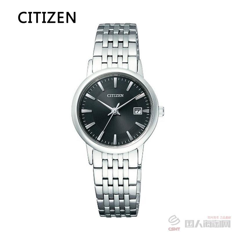 日本进口情侣表-西铁城CITIZEN 光动能情侣表 女款EW1580-50G(男款为BM6770-51G) 日本进口情侣表-西铁城CITIZEN 光动能情侣表 女款EW1580-50G(男款为BM6770-51G)