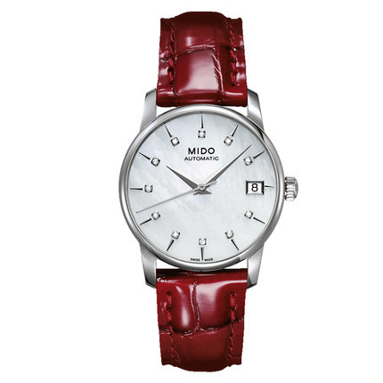 新品 瑞士 美度贝伦赛丽系列机械表女表M007.207.16.106.00