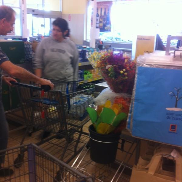 Photo taken at ALDI by Jeff B. on 11/15/2011