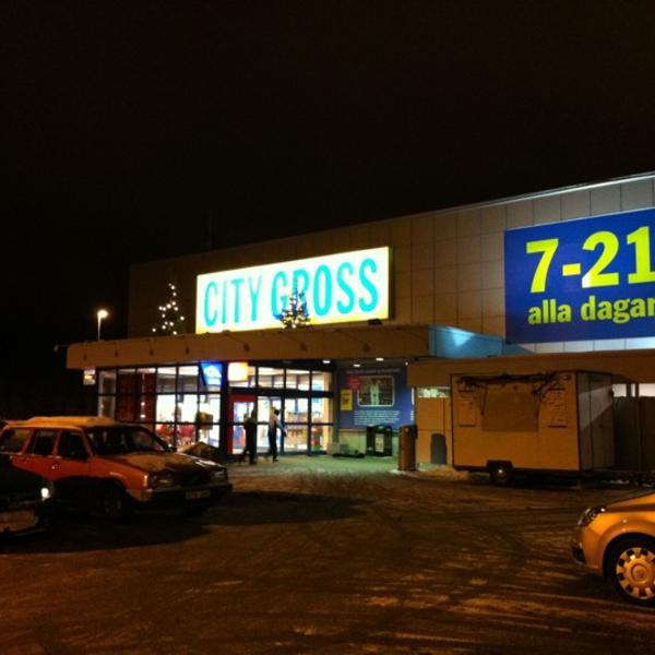 Photo taken at City Gross by Håkan D. on 12/26/2010