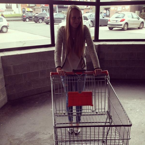 Photo taken at Colruyt by Aline Q. on 9/20/2013