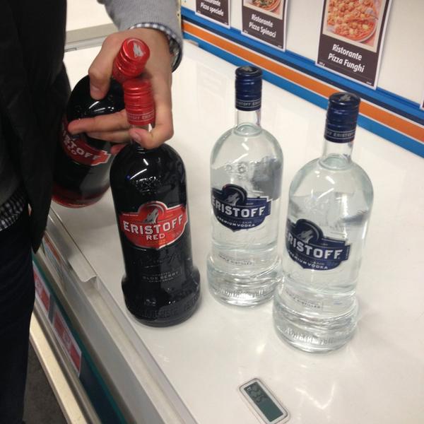 Photo taken at Colruyt by Lisa P. on 2/8/2013