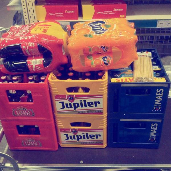 Photo taken at Colruyt by Denisa B. on 4/6/2013