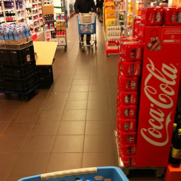 Photo taken at Albert Heijn by Dave Z. on 5/5/2012