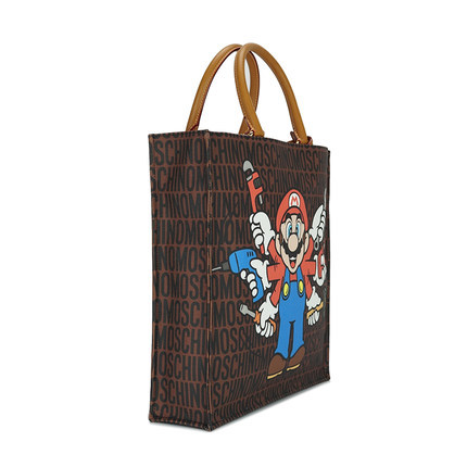 正品 MOSCHINO莫斯奇诺 16春夏超级玛丽撞色单肩手提包 2A7543 正品 MOSCHINO莫斯奇诺 16春夏超级玛丽撞色单肩手提包 2A7543