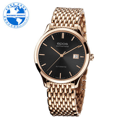 EPOS/ 爱宝时 正品男士手表 自动机械腕表3420.152.24.14.34