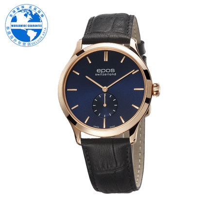 EPOS/ 爱宝时 正品男士手表 手动机械腕表3408.208.24.16.15