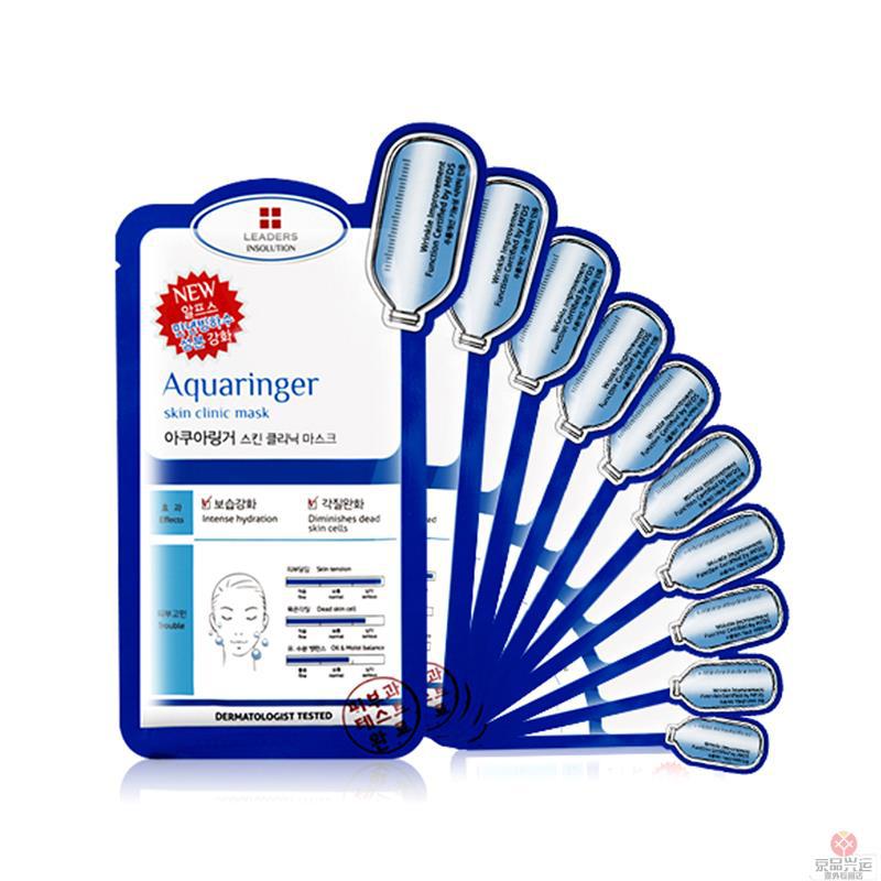 leaders韩国丽得姿强化补水保湿面膜10片装韩国丽得姿面膜