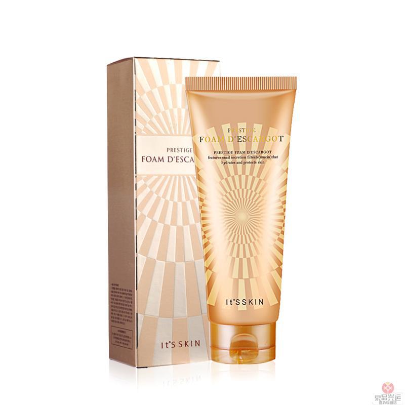 京品兴运Its skin韩国伊思晶钻蜗牛补水洗面奶