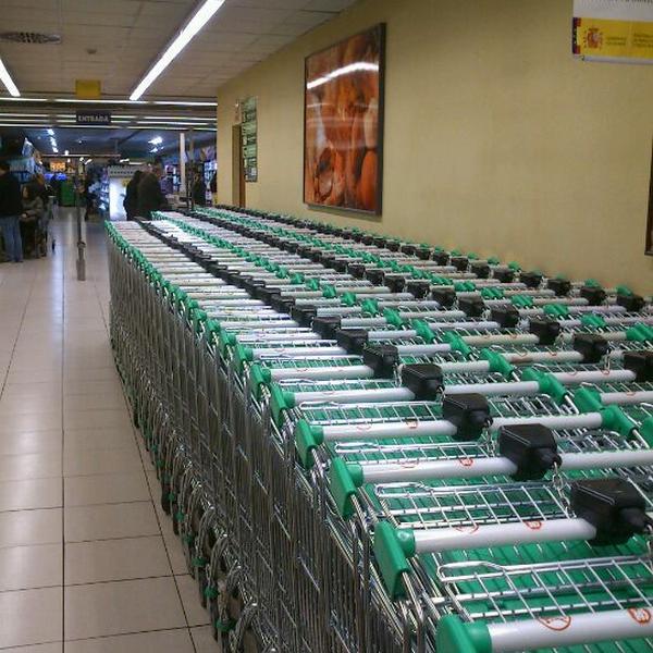 Photo taken at Mercadona by Clara G. on 2/22/2012