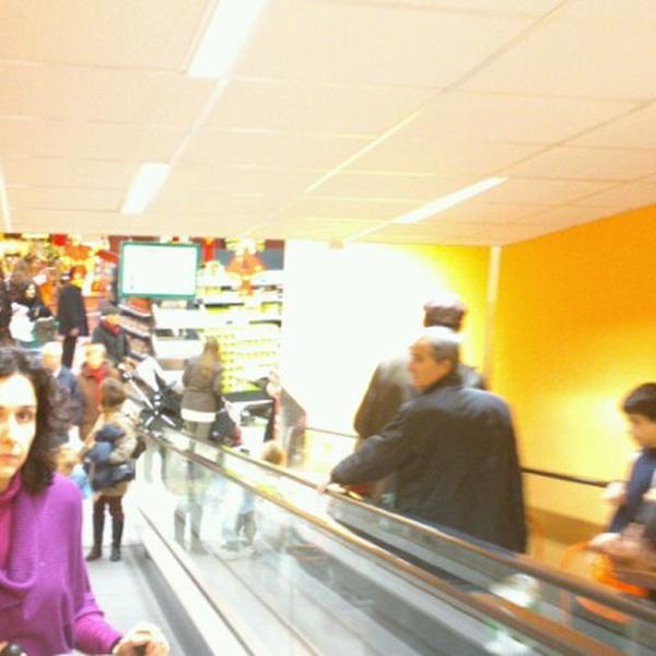 Photo taken at Mercadona by Helen T. on 12/4/2012