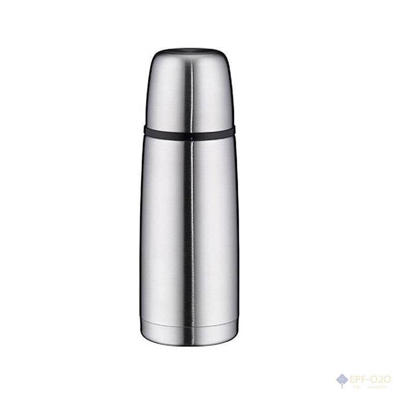 Alfi艾飞 isoTherm系列隔层保温杯 完美不锈钢 自动瓶塞 0.35l(银灰色)
