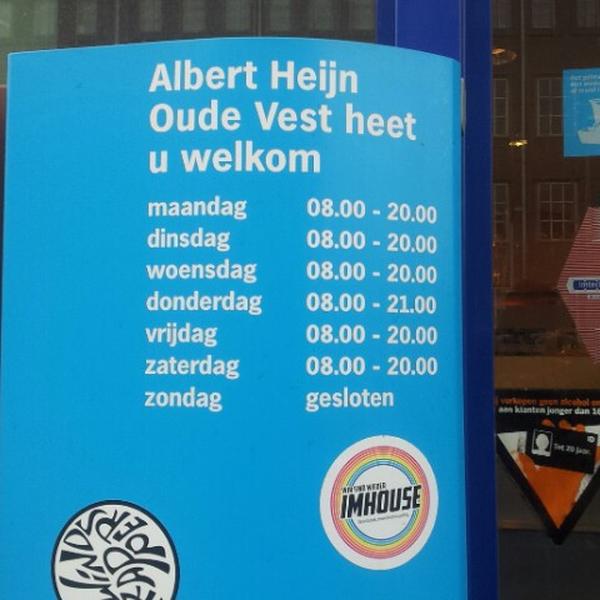 Photo taken at Albert Heijn by Fred d. on 2/26/2013