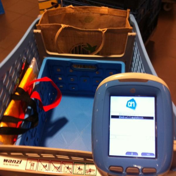Photo taken at Albert Heijn by Barend on 4/15/2012