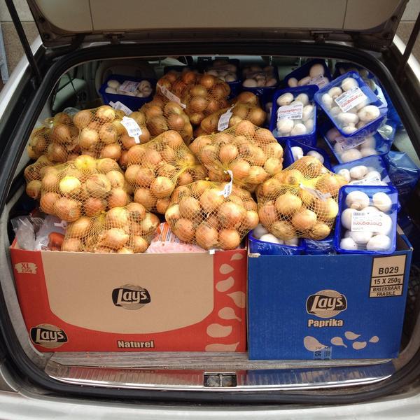 Photo taken at Colruyt by Jolijn V. on 5/9/2015