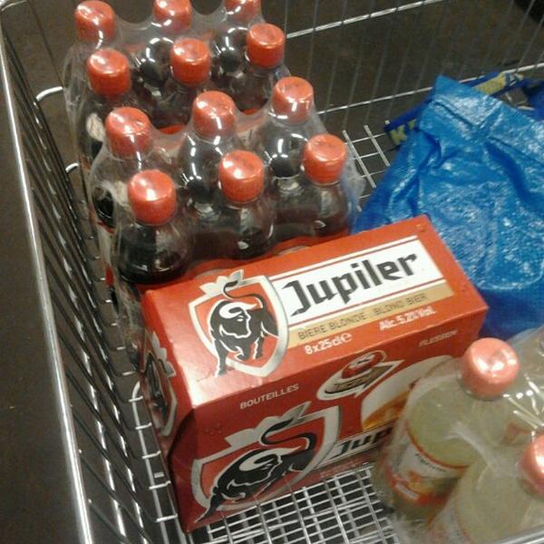 Photo taken at Colruyt by Tina.