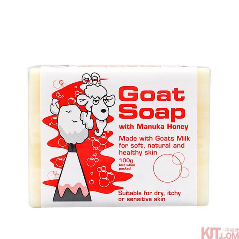 GoatSoap羊奶皂 山羊皂 麦卢卡蜂蜜味【100g/块】