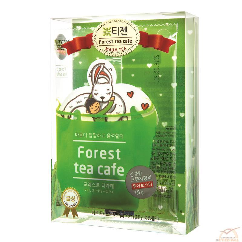 韩国进口博士茶-Teazen 森林下午茶 博士茶 可爱卡通茶包 9克/绿色 韩国进口博士茶-Teazen 森林下午茶 博士茶 可爱卡通茶包 9克/绿色