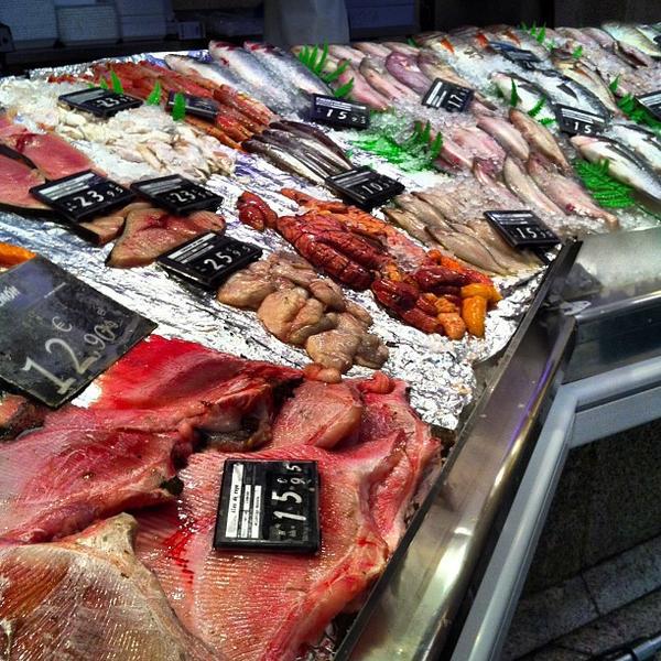 Photo taken at Supermercado El Corte Inglés by Mherrerovelasco on 9/11/2013