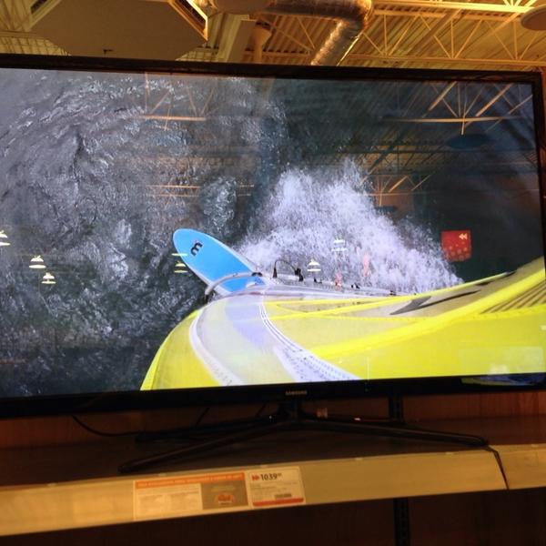 Photo taken at Carrefour Langelier by Jean-Claude B. on 8/27/2014