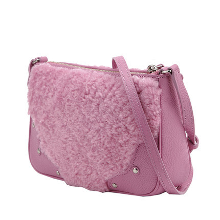 【欧洲专柜同款】COACH/蔻驰新款单肩斜挎包 羊羔绒迷你女包36490 【欧洲专柜同款】COACH/蔻驰新款单肩斜挎包 羊羔绒迷你女包36490
