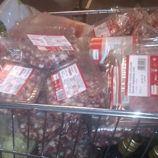 Photo taken at Colruyt by Kevin W. on 5/4/2012