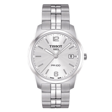 瑞士手表 天梭男表 手表男 石英表 钢带表  T049.410.11.037.01