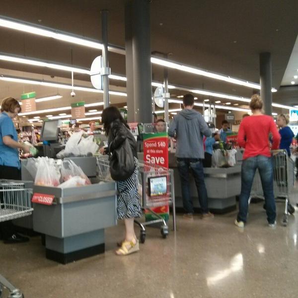 Photo taken at Countdown by Dušan E. on 3/23/2014