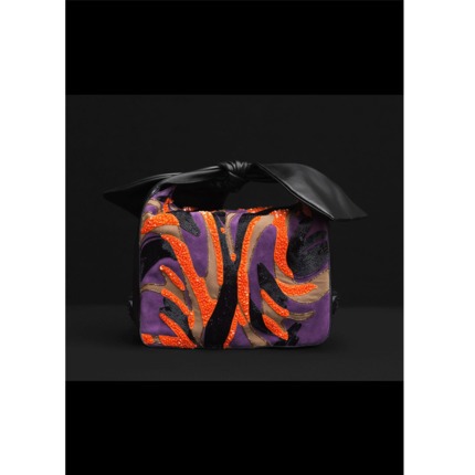 Versace/范思哲2016新款女士休闲真皮蝴蝶结手提包 DBFF454-DNCRZ Versace/范思哲2016新款女士休闲真皮蝴蝶结手提包 DBFF454-DNCRZ