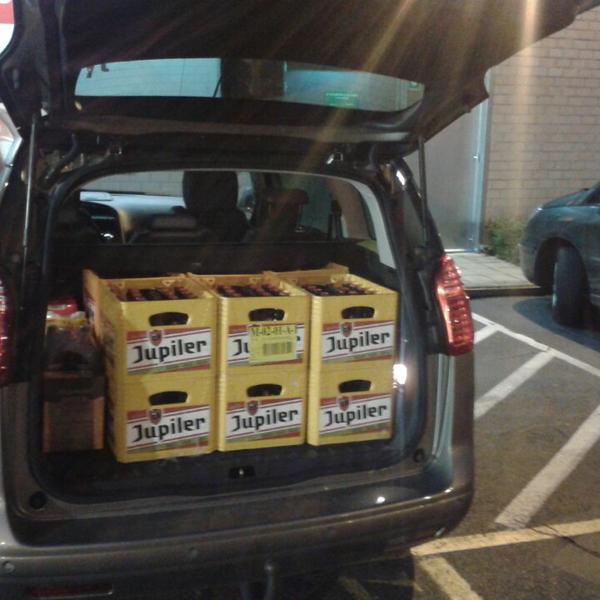 Photo taken at Colruyt by Lieselot S. on 10/24/2013