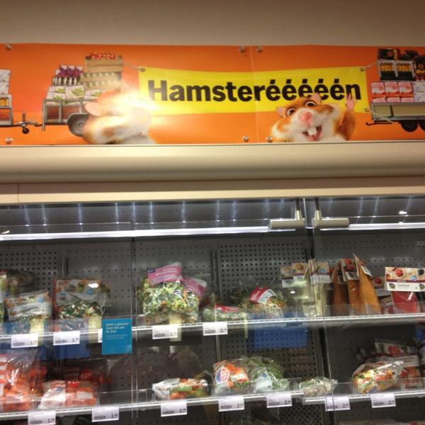 Photo taken at Albert Heijn by Chris L. on 1/5/2013