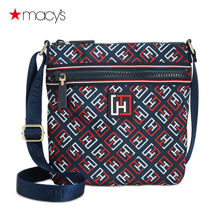 Tommy Hilfiger女士单肩包斜挎小方包休闲小包Macy's2612602650 Tommy Hilfiger女士单肩包斜挎小方包休闲小包Macy's2612602650