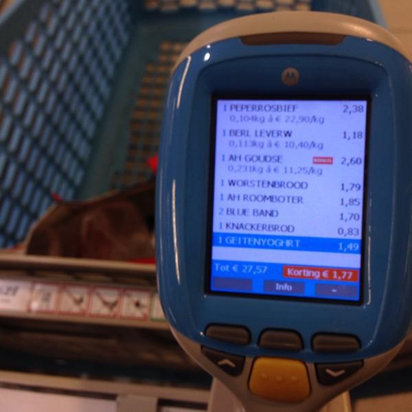 Photo taken at Albert Heijn by Zaklina J. on 3/8/2014