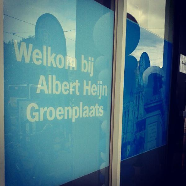 Photo taken at Albert Heijn by Steven on 5/12/2012