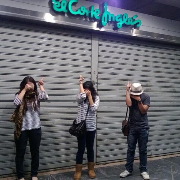 Photo taken at El Corte Inglés by O'Ong A. on 4/18/2013