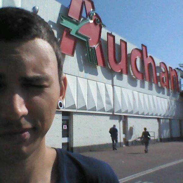 Photo taken at Auchan by Nordine E. on 8/10/2012