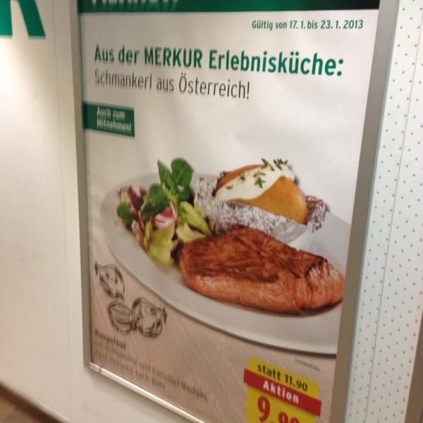 Photo taken at MERKUR by Martin O. on 1/21/2013