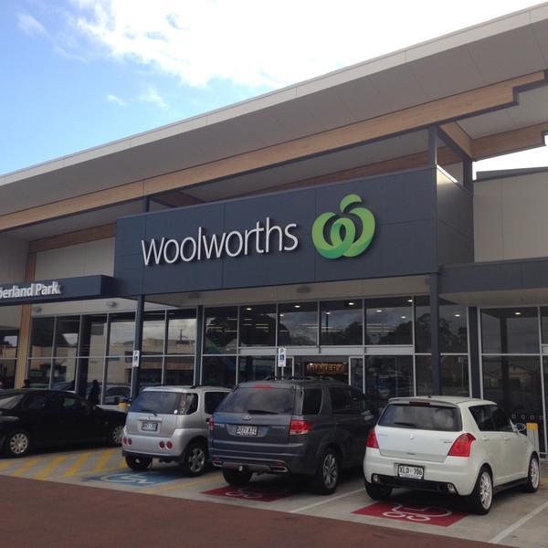 Photo taken at Woolworths by Tim L. on 8/23/2014