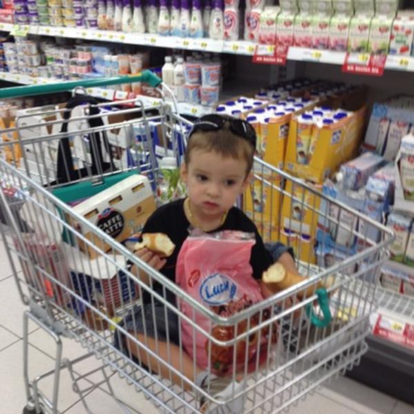 Photo taken at MERKUR by Janet A. on 7/30/2012-奥地利下奥地利州弗森多夫 Photo taken at MERKUR by Janet A. on 7/30/2012