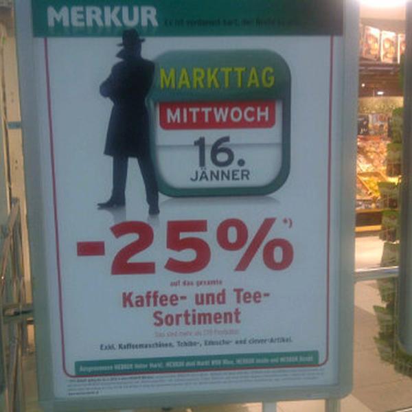 Photo taken at MERKUR by Natascha L. on 1/16/2013-奥地利下奥地利州弗森多夫 Photo taken at MERKUR by Natascha L. on 1/16/2013