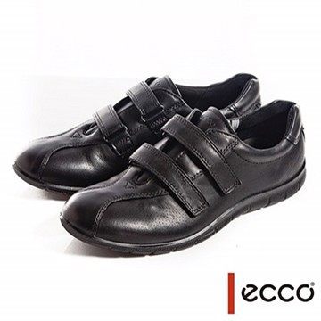 台湾官网直邮进口ecco 透气双魔鬼毡休闲鞋
