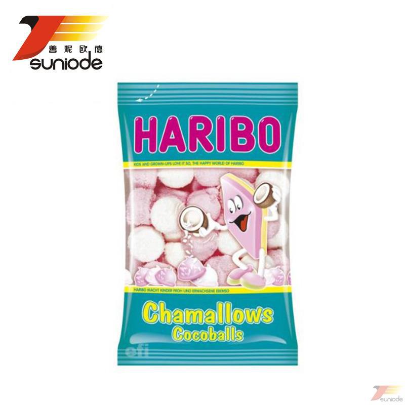 德国HARIBO哈利宝牌椰丝棉花糖200g 软糖糖果
