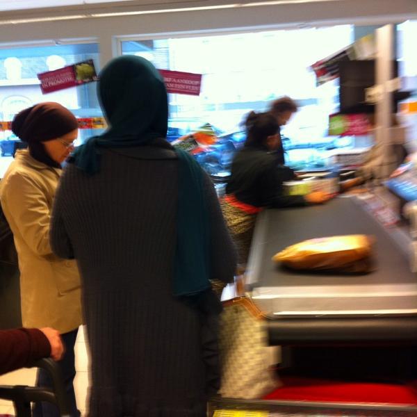 Photo taken at Proxy Delhaize by Bart W. on 10/8/2013