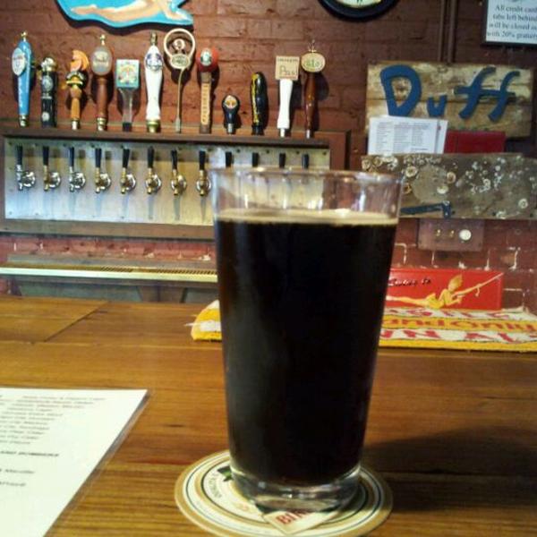 Photo taken at New World Brewery by Meaghan M. on 3/29/2012