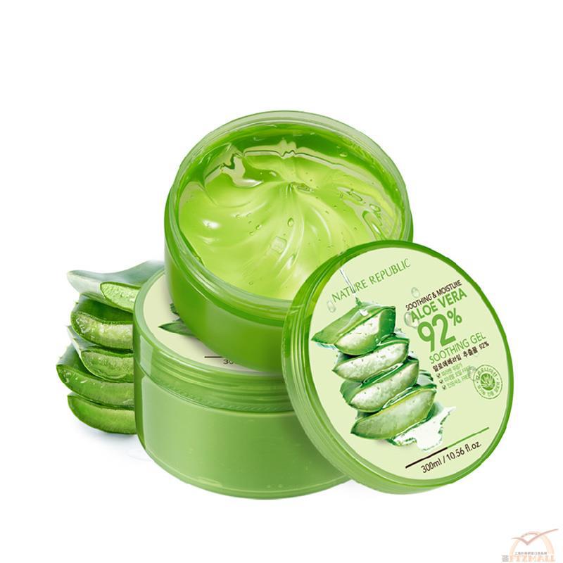 韩国进口保湿凝胶-Nature Republic自然乐园 芦荟舒缓保湿凝胶 300/ml