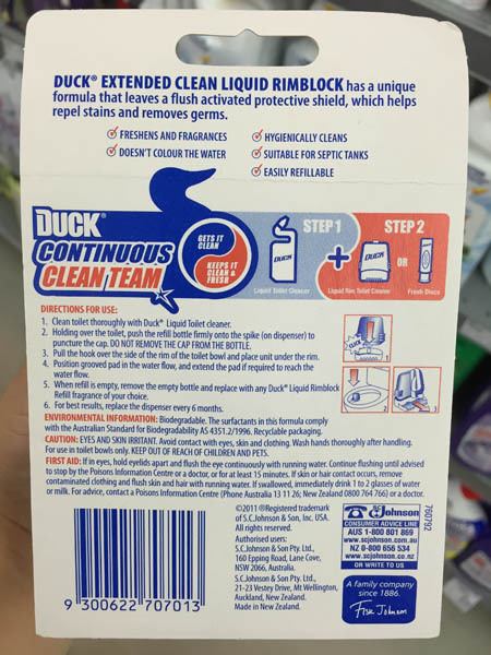 Duck 马桶清洁剂 Duck 马桶清洁剂