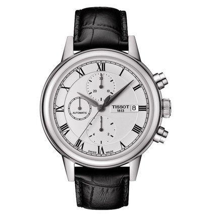 瑞士手表 天梭男表 手表男 机械表  皮带表 T085.427.16.013.00