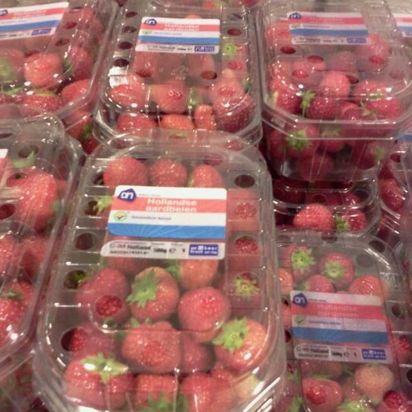 Photo taken at Albert Heijn by BorgQueenTwo on 8/11/2012