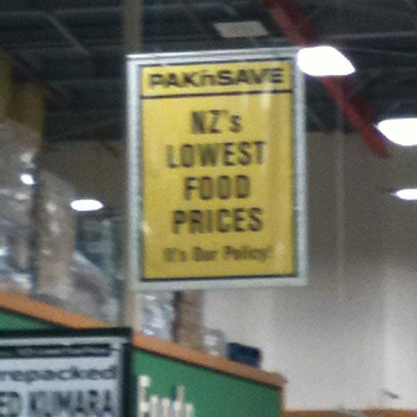 Photo taken at PAK'nSAVE by Mignon O. on 7/11/2013